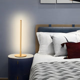 Stylish Minimalist Gold Candle Cordless LED Table Lamp Image - 1