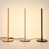 Stylish Minimalist Gold Candle Cordless LED Table Lamp Image - 10