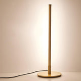 Stylish Minimalist Gold Candle Cordless LED Table Lamp Image - 4