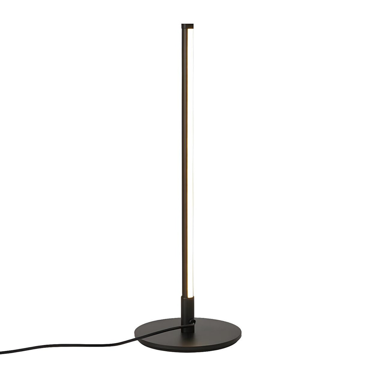 Stylish Minimalist Gold Candle Cordless LED Table Lamp Image - 6