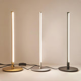 Stylish Minimalist Gold Candle Cordless LED Table Lamp Image - 9