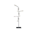 Stylish Minimalist Linear Metal Ambient Table Lamp Image - 5