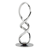 Stylish Minimalist Spiral Bar Metal LED Table Lamp Image - 5