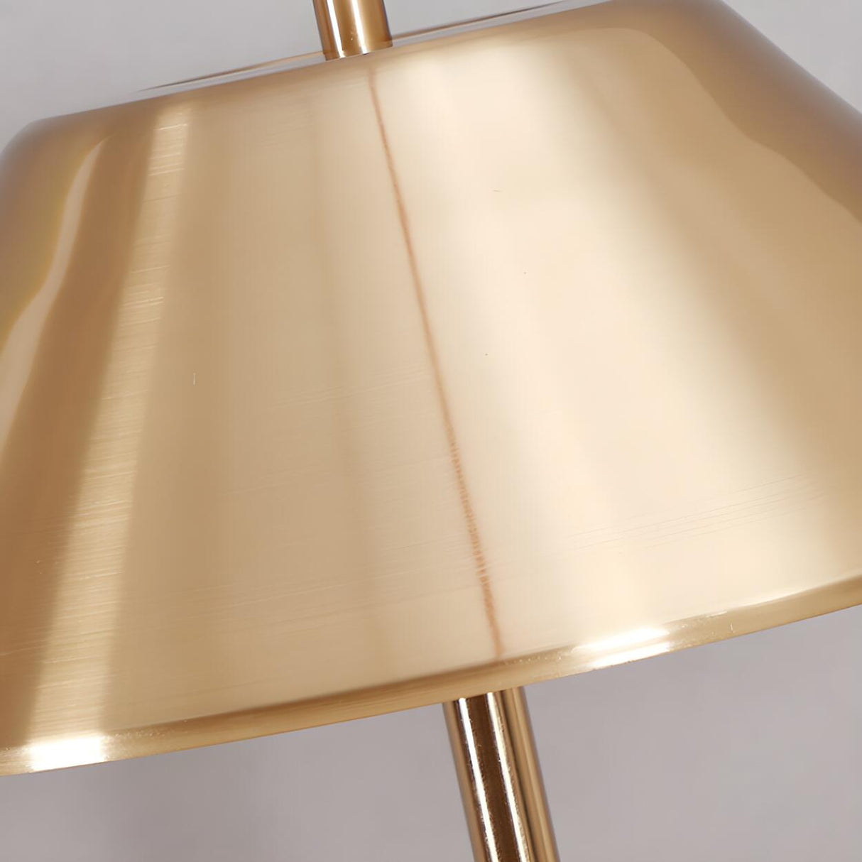 Stylish Modern Geometric Gold Bedroom Decor Table Lamp Image - 10