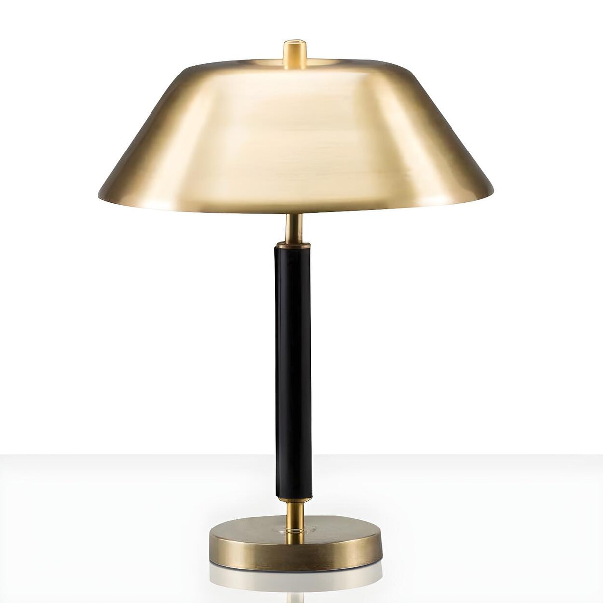 Stylish Modern Geometric Gold Bedroom Decor Table Lamp Image - 6