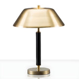 Stylish Modern Geometric Gold Bedroom Decor Table Lamp Image - 6