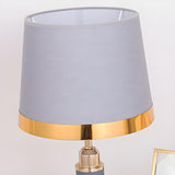 Stylish Nordic Macaron Metal Geometric Table Lamp Image - 14