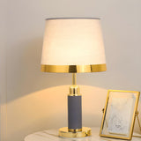 Stylish Nordic Macaron Metal Geometric Table Lamp Image - 6