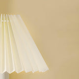 Stylish Pleated Shade Creative Tower Base Table Lamp Image - 13