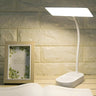 Stylish Rectangle White Adjustable LED Desk Lamp Image - 1