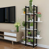 Stylish Rectangle Wood Storage Indoor Plant Stands Image - 3