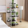 Stylish Rectangle Wood Storage Indoor Plant Stands Image - 9