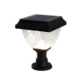 Stylish Solar Pyramid Waterproof Outdoor LED Post Light Image - 9