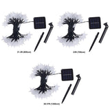 Stylish Star Black Outdoor Christmas String Lights Image - 9