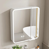 Stylish Swinging Doors Frameless Small Medicine Cabinet Image - 19