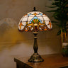 Stylish Tiffany Stained Glass Bedside Decor Table Lamp Image - 10