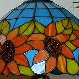 Stylish Tiffany Stained Glass Bedside Decor Table Lamp Image - 16