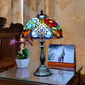 Stylish Tiffany Stained Glass Bedside Decor Table Lamp Image - 26