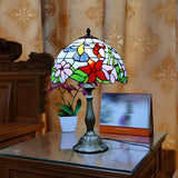 Stylish Tiffany Stained Glass Bedside Decor Table Lamp Image - 7