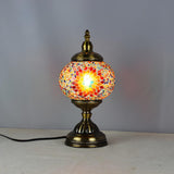 Stylish Turkish Mosaic Stained Glass Stand Table Lamp Image - 1