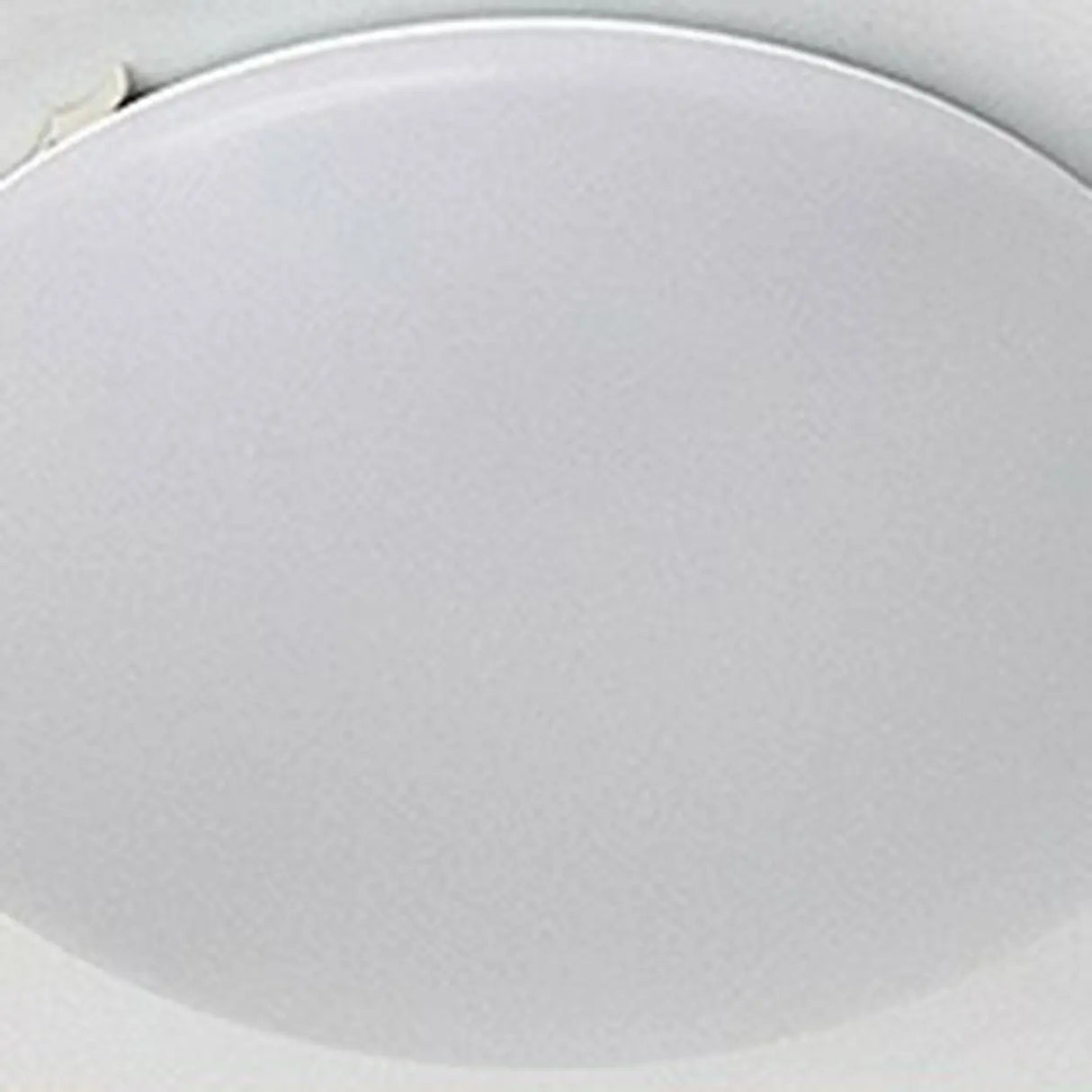 Stylish White Round Dimmable LED Flush Mount Light Image - 9