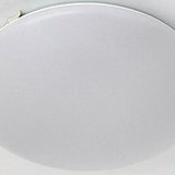 Stylish White Round Dimmable LED Flush Mount Light Image - 9