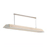 Stylish Wooden Linear Adjustable Island Pendant Light Image - 8