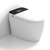 Super Vortex Siphon Elongated Antimicrobial Seat Toilet Image - 5