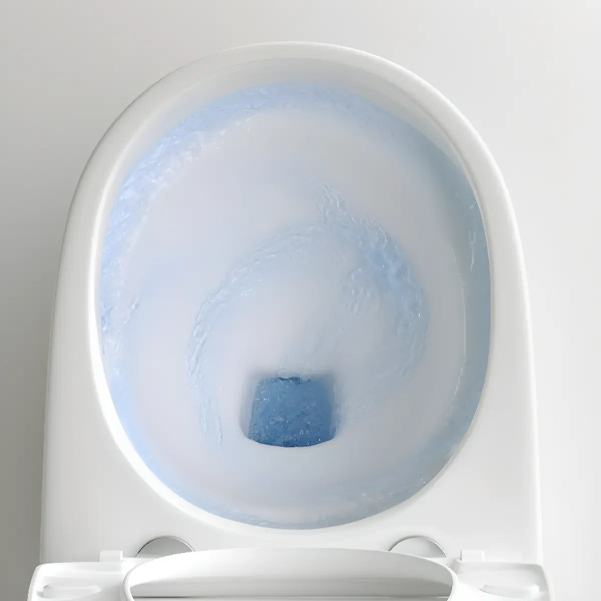 Superswirl White One-Piece Ceramic Elongated Toilet Image - 10