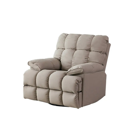 Swivel Glider Base Single Relax Recliner Olive Green Image - 2