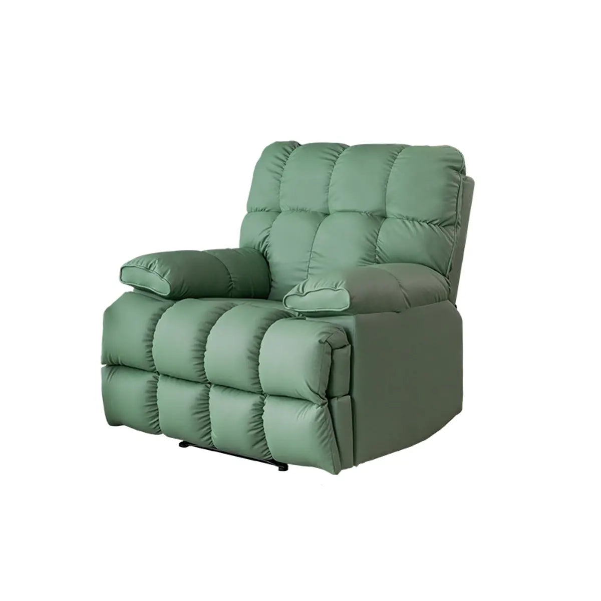 Swivel Glider Base Single Relax Recliner Olive Green Image - 5