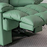 Swivel Glider Base Single Relax Recliner Olive Green Image - 6