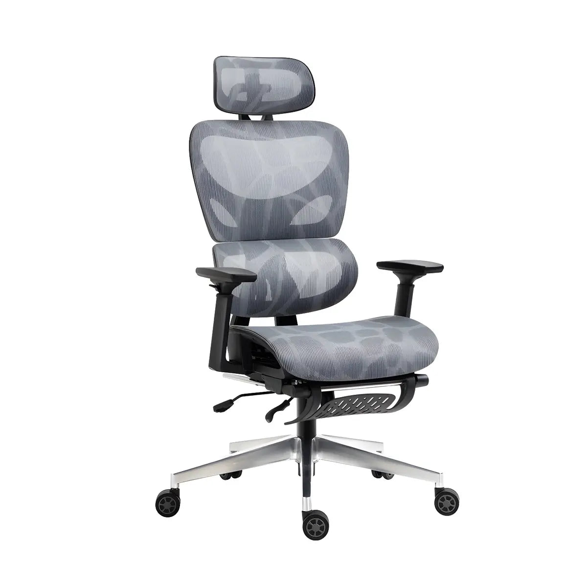 Swivel Modern Ergonomic Mesh Office Chair with Wheels Image - 10