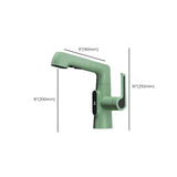 Swivel Spout Aerator Included Gooseneck Green Faucet Image - 10