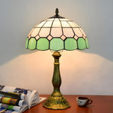 Tiffany Dome Fashion Stained Glass Decor Table Lamp Image - 4