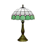 Tiffany Dome Fashion Stained Glass Decor Table Lamp Image - 5