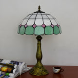 Tiffany Dome Fashion Stained Glass Decor Table Lamp Image - 8