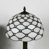 Tiffany Dragonfly Painted Umbrella Glass Table Lamp Image - 8