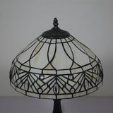 Tiffany Style Elegant Umbrella Glass Decor Table Lamp Image - 8