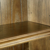 Traditional Bookcases Drawers Rubberwood Credenza Desk Image - 9