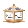 Traditional Chinese Design Solar Outdoor Table Lamp Image - 3