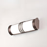 Traditional Cylindrical Frosted Glass Wall Sconce Image - 13