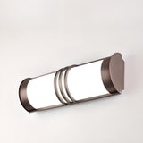 Traditional Cylindrical Frosted Glass Wall Sconce Image - 14