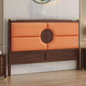 Traditional Green Upholstered Scooped Headboard Image - 11