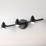 Traditional White 4-Light Bathroom Light Vanity Fixture  Image - 9