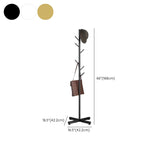 Tree Metal Hooks Multiple Colors Free Standing Coat Rack Image - 19