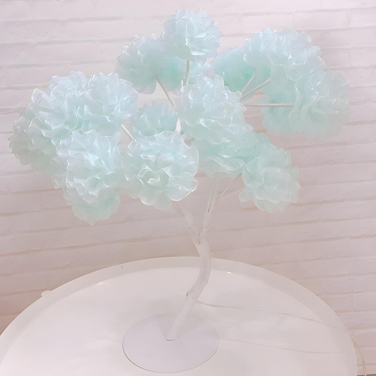 Tree-Shaped Floral Plastic Modern Decor LED Night Light Image - 14