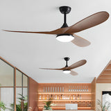 Trendy Adjustable Downrod 3 Blades Ceiling Fan Light Image - 2