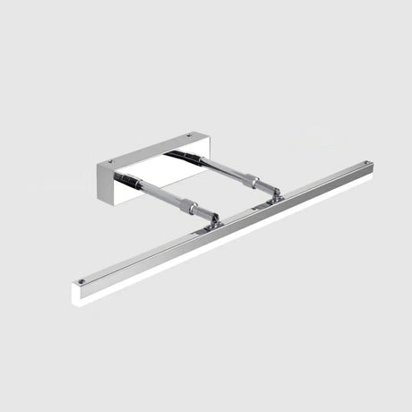 Trendy Chrome Linear LED Bathroom Mirror Vanity Light Image - 2