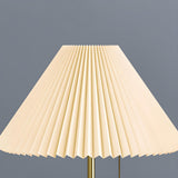 Trendy Fabric Cone Shade Floor Lamp with Pull Chain Image - 10